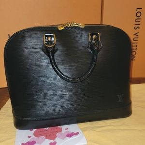 Louis Vuitton Alma PM Epi Noir - Excellent